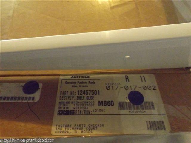 JENN AIR AMANA REFRIGERATOR 12457501 Shelf, Glide NEW IN BOX JENN AIR AMANA REFRIGERATOR 12457501 Shelf, Glide NEW IN BOX
